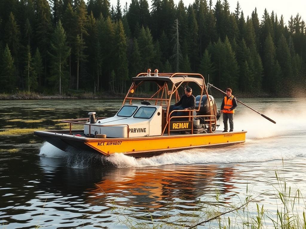 Аэролодка для рыбалки: быстрый способ добраться туда, где рыба не ждет тебя в очереди